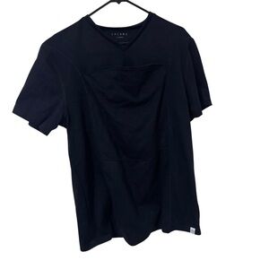 Lalabu men’s black dad bay wearing shirt XL